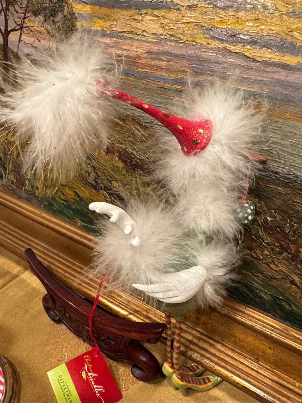 Dept 56 Krinkles “Angela the Christmas Goose” by Patience Brewster - NWT